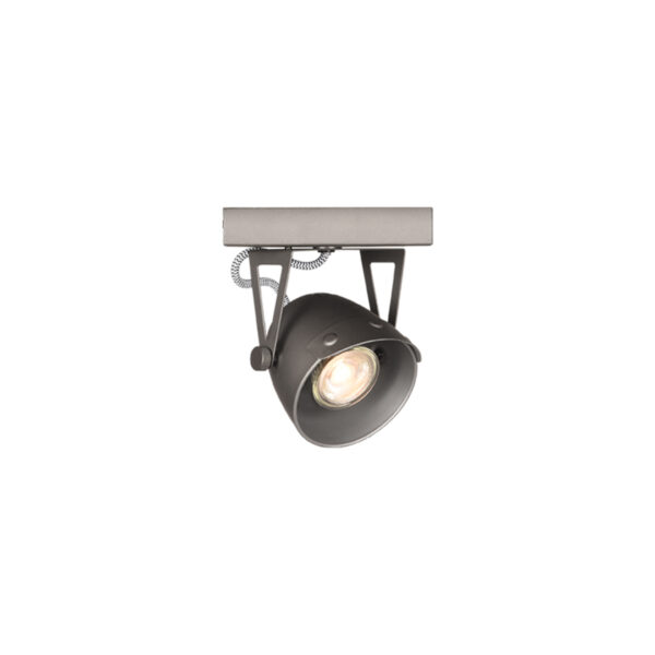 LABEL51 Spot Cap led - Grijs - Metaal - 1-Lichts