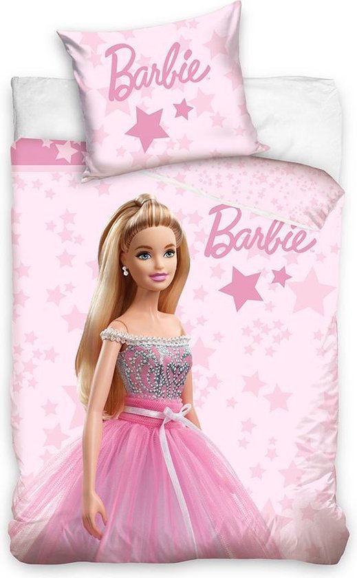 Barbie Dekbedovertrek Barbie - 140 x 200 cm 70 x 80 cm