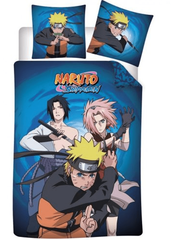 Naruto Dekbedovertrek Kyuubi 140 x 200 cm Polyester