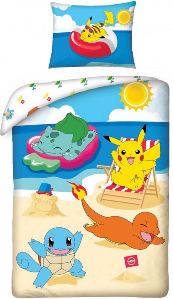 Pokémon Dekbedovertrek Beach