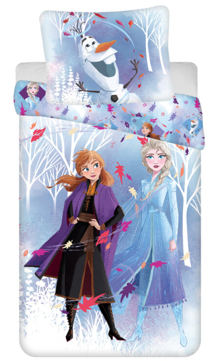 Disney Frozen Dekbedovertrek Sisters 140 x 200 cm - Katoen