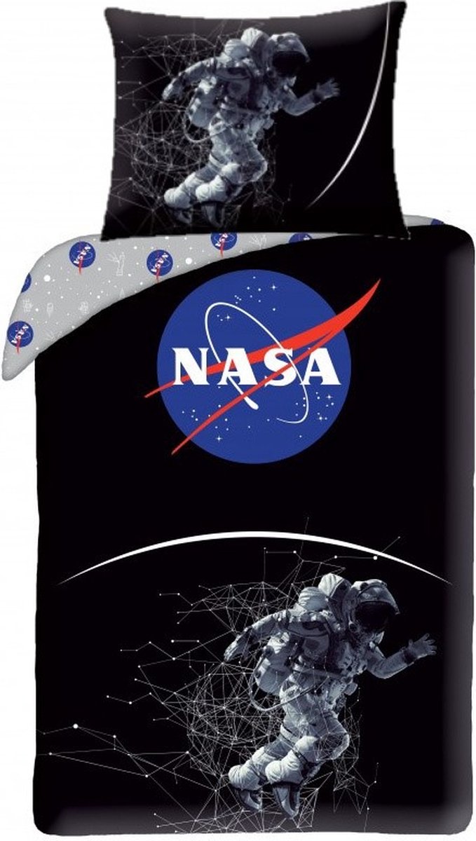 NASA Planet Dekbedovertrek Space Walker 140 x 200 cm
