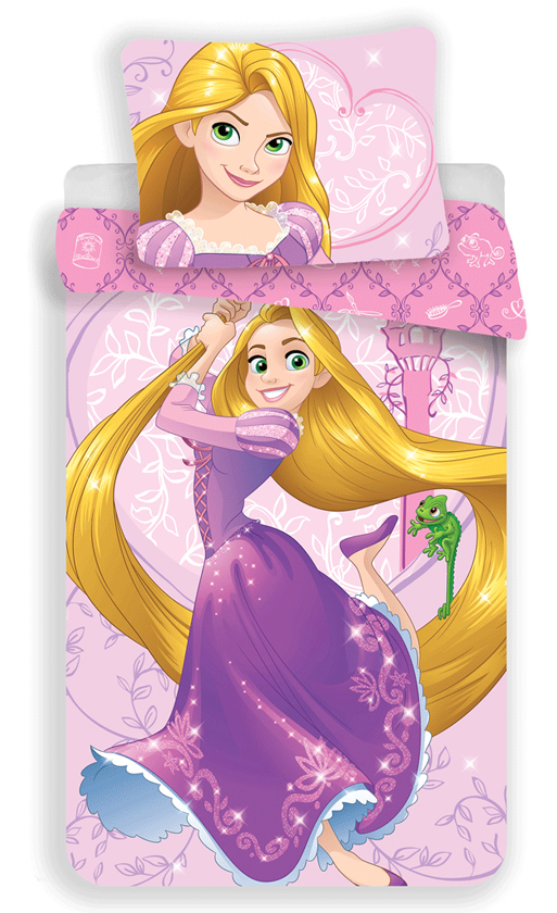 Disney Princess dekbedovertrek Rapunzel - 140 x 200 cm - PRE ORDER