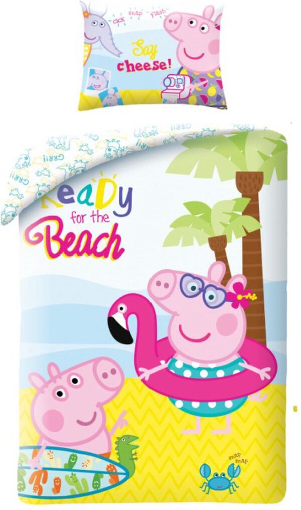 summer ready peppa pig beddengoed