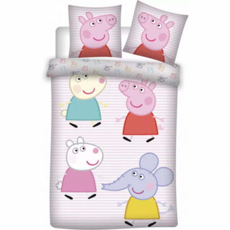 Peppa Pig peuterdekbedovertrek George emily en suzy