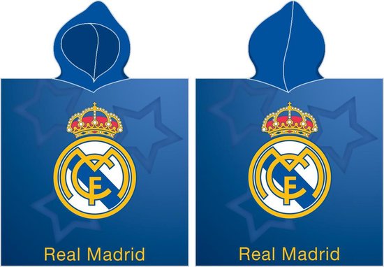 Real Madrid Poncho - 55 x 110 cm - Polyester
