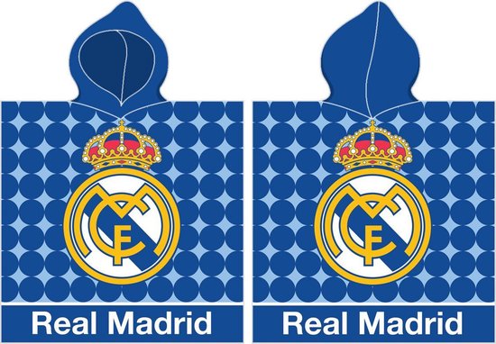 Real Madrid Poncho Badlaken Handdoek Collectie 2019!