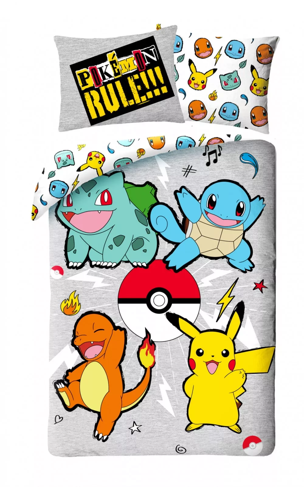 Pokémon Dekbedovertrek Pokemon Rules 140 x 200 cm (70 x 90 cm) pre order
