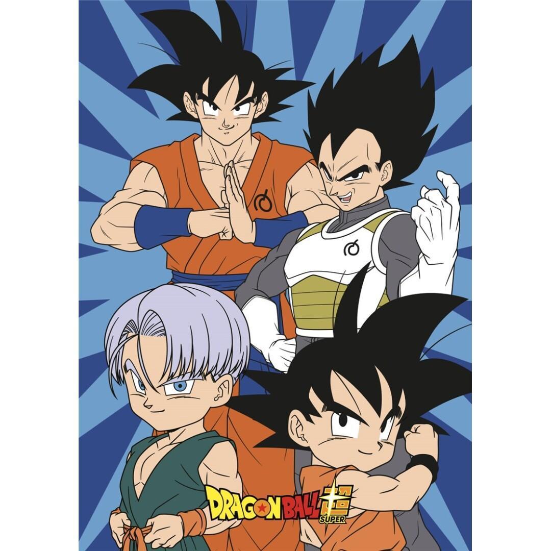 Dragon Ball Z Fleece deken Vegetta & Goku 100 x 140 cm