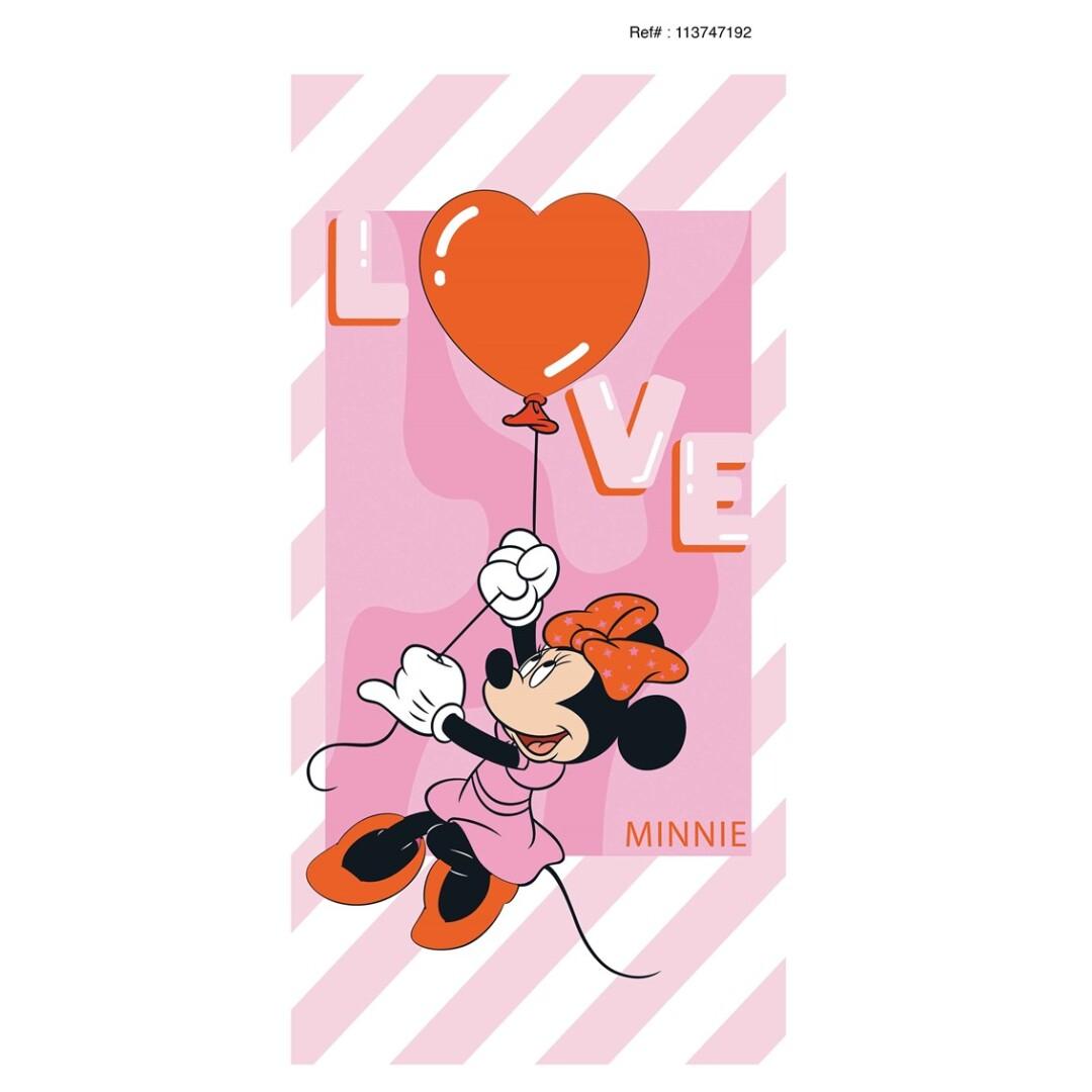 Minnie Mouse strandlaken Love 70 x 140 cm