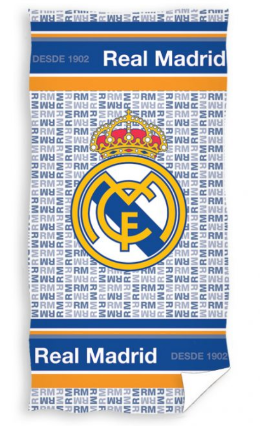 Real Madrid strandlaken RM - 70 x 140 cm Polyester