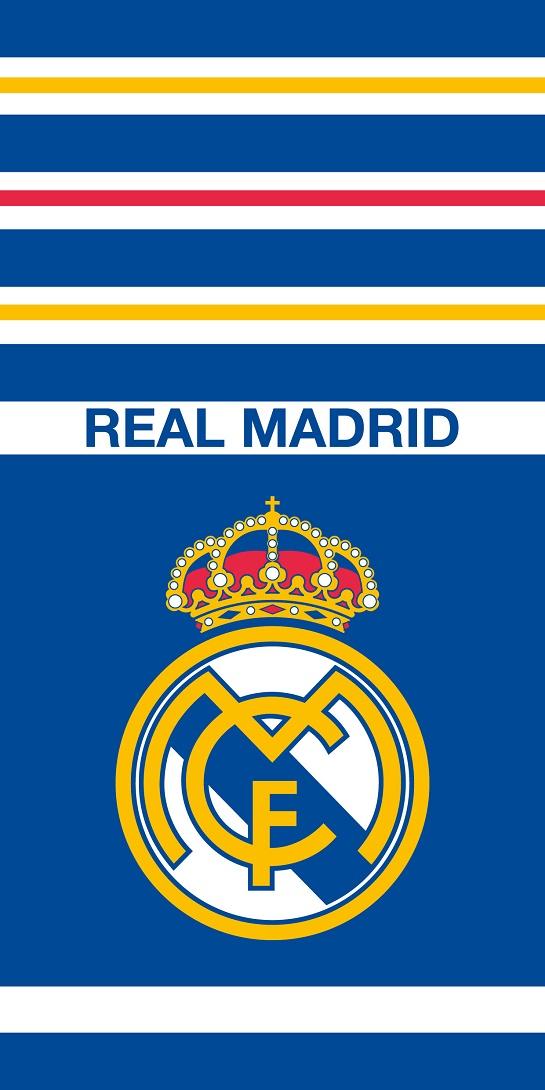Real Madrid strandlaken Stripes- 70 x 140 cm