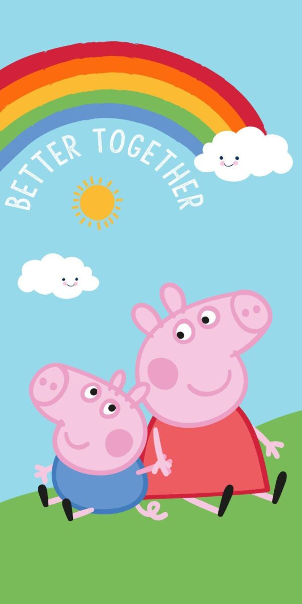 badhanddoek peppa pig