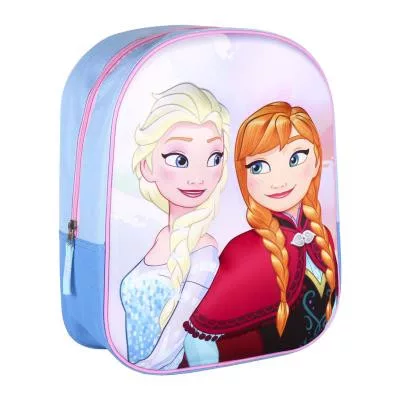 Disney Frozen 3D schooltas 31x25x10 cm Anna en Elsa