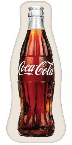 Coca Cola fles sierkussen 14X45 cm