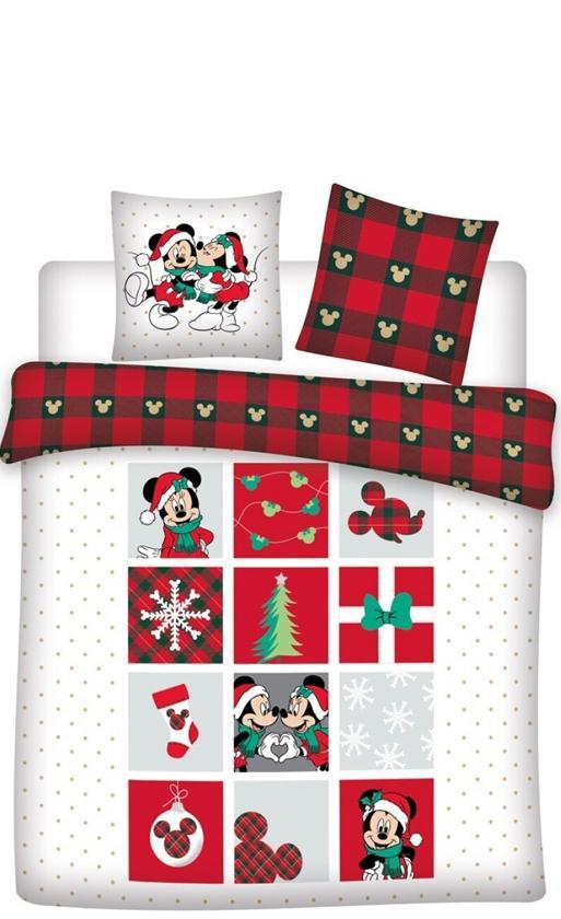 Mickey & Minnie Mouse Dekbedovertrek christmas- katoen pre order