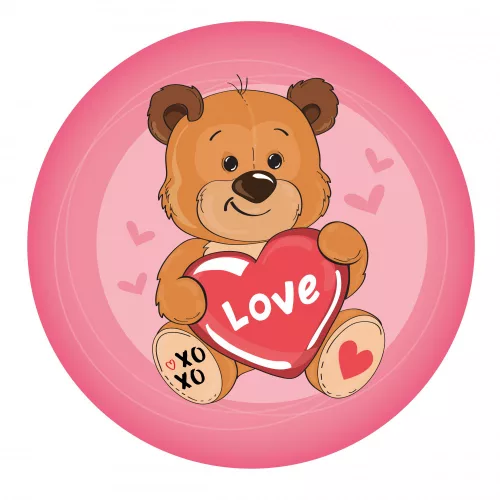 Teddy Bear Love sierkussen 36X36 cm