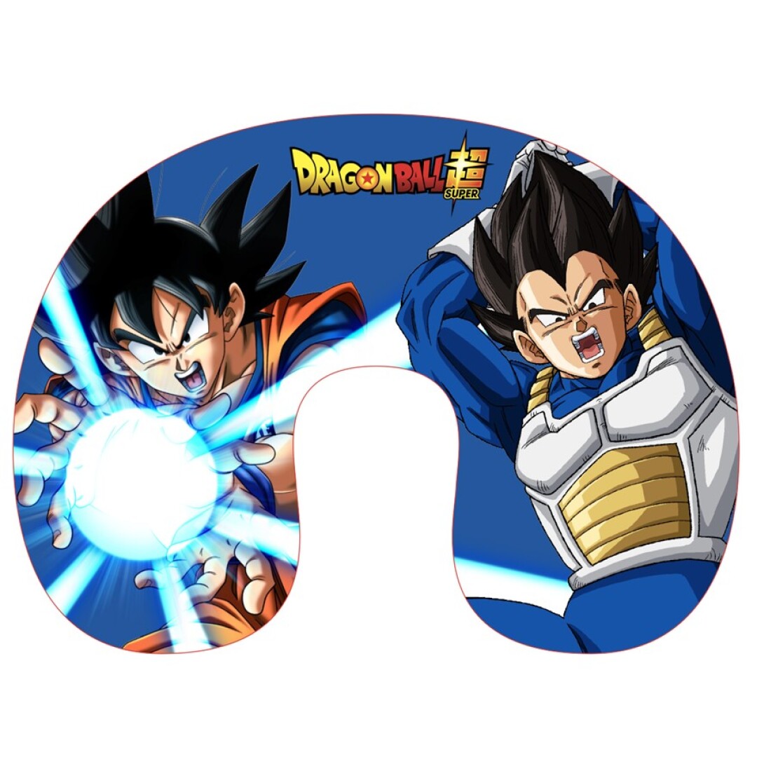 Dragon Ball Z nekkussen Goku & Vegeta 43x35cm blauw
