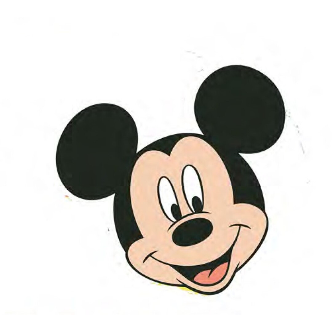 Disney Kussen Junior Mickey Mouse 35 Cm Polyester Zwart/beige