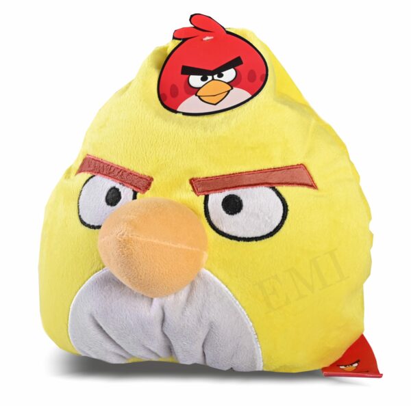 angry birds kussen geel