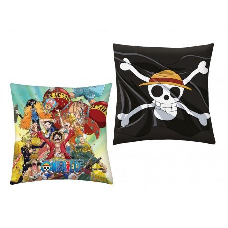 One Piece Kussen Strawhat Pirates - 40 x 40 cm - Polyester