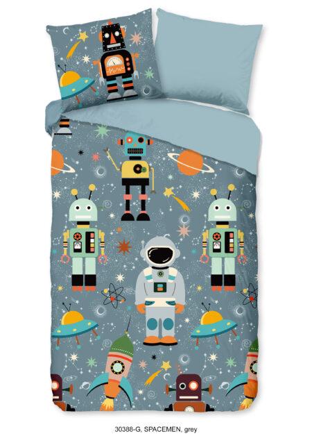 Good Morning dekbedovertrek Spacemen