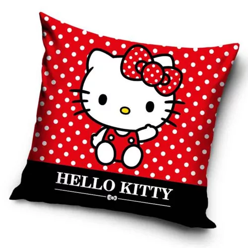 Helloy Kitty kussen Dots 40 x 40 cm