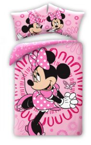 Roze Minnie Mouse Dekbedovertrek