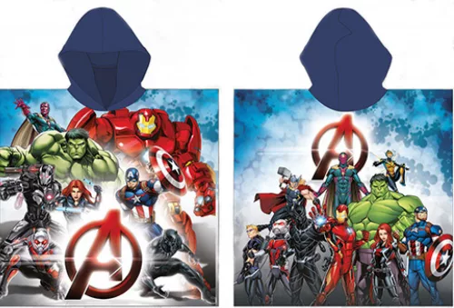 Marvel Team Avengers poncho - 55 x 110 cm - polyester