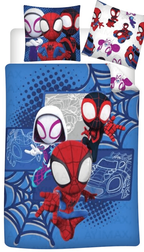 SpiderMan Dekbedovertrek Cartoon 140 x 200 cm - Polykatoen pre order