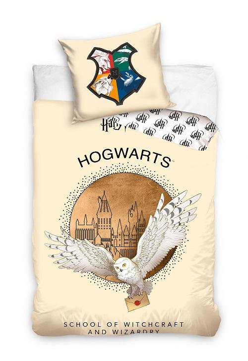 Harry Potter dekbedovertrek Hedwig 140 x 200 cm (70 x 90 cm)