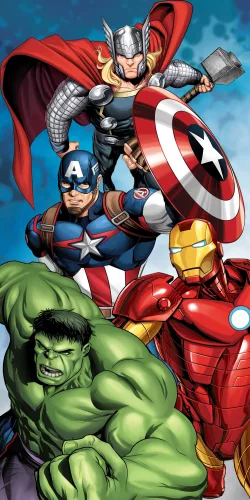 Marvel Avengers strandlaken 70 x 140 cm