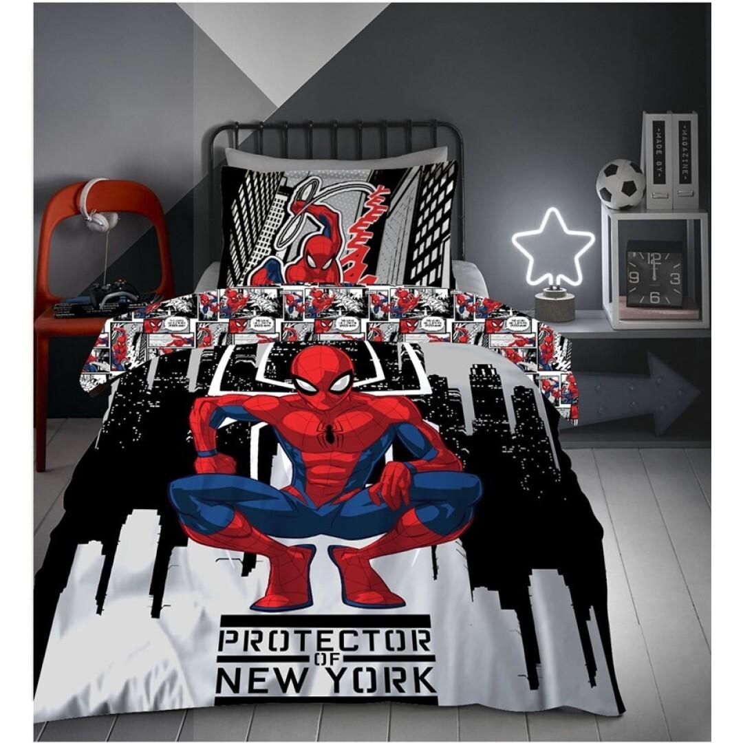 Spiderman Dekbedovertrek Protector 240 x 220 cm - polykatoen
