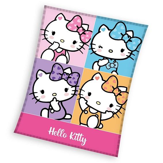 Hello Kitty fleece plaid - 130 x 170 cm