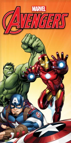 Marvel Avengers strandlaken Ironman & Hulk 70 x 140 cm