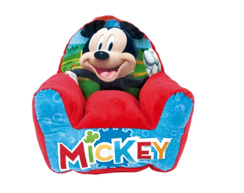 Mickey Mouse Pluchen kinderstoel 52 x 48 x 51 cm