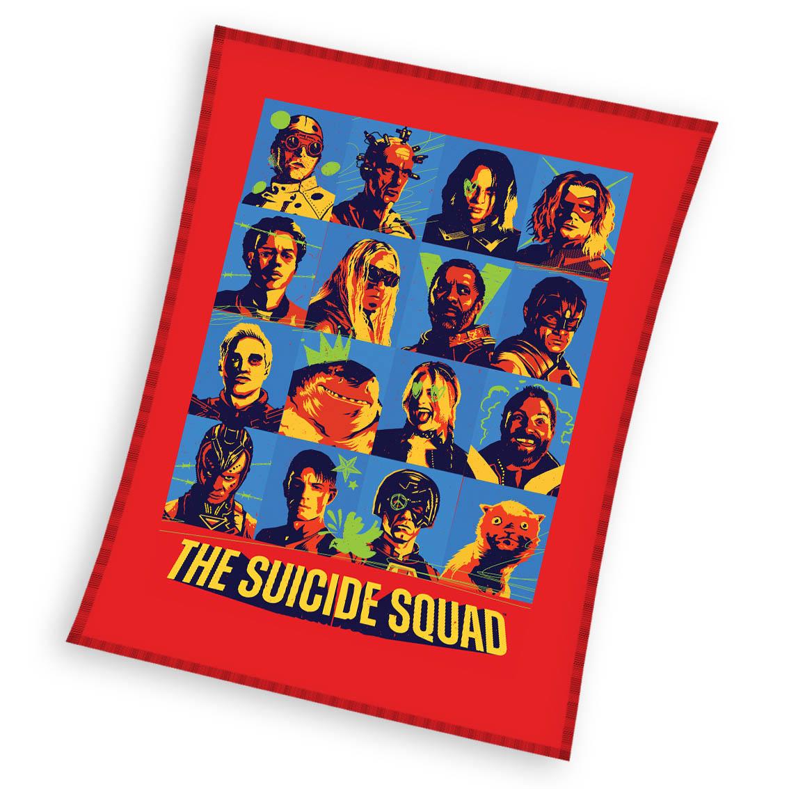 Suicide Squad Fleece plaid 150 x 200 cm Multicolor