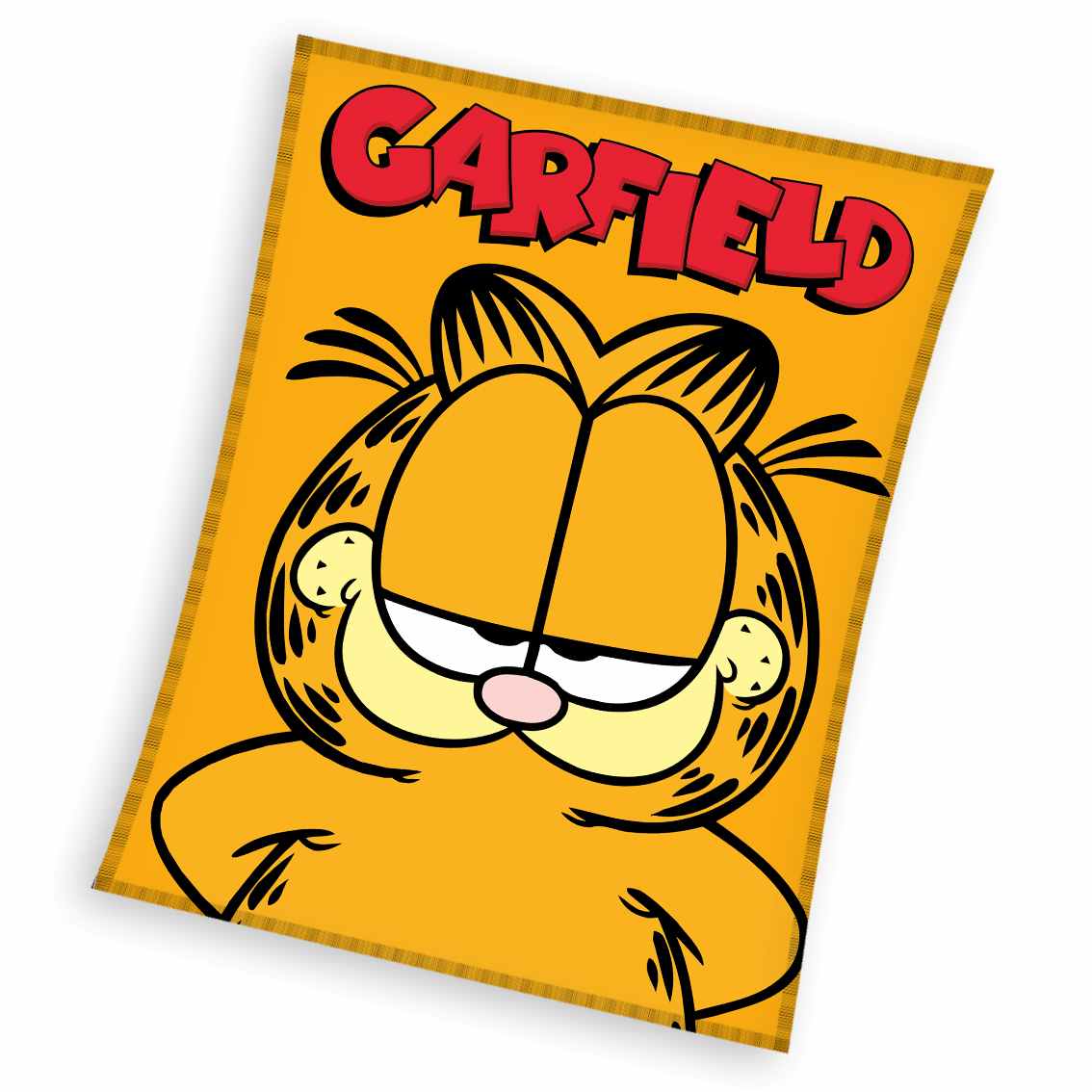 Garfield fleece plaid - 130 x 170 cm