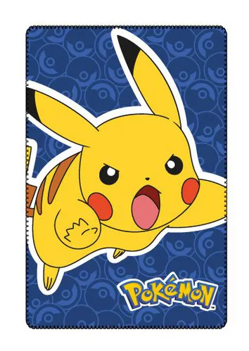 Pokemon Pikachu Fleecedeken - 100x150 cm - Cadeau