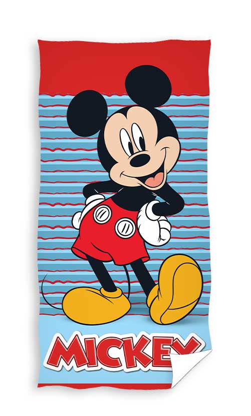 Mickey Mouse strandlaken Happy 70 x 140 cm