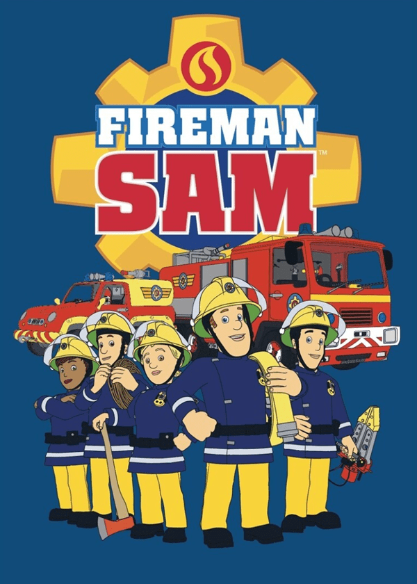 fleecedeken Brandweerman Sam