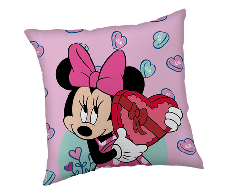 Minnie Mouse sierkussen hearts 40x40 cm - pre order
