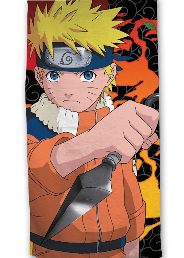 Naruto strandlaken fight 70 x 140 cm - pre order