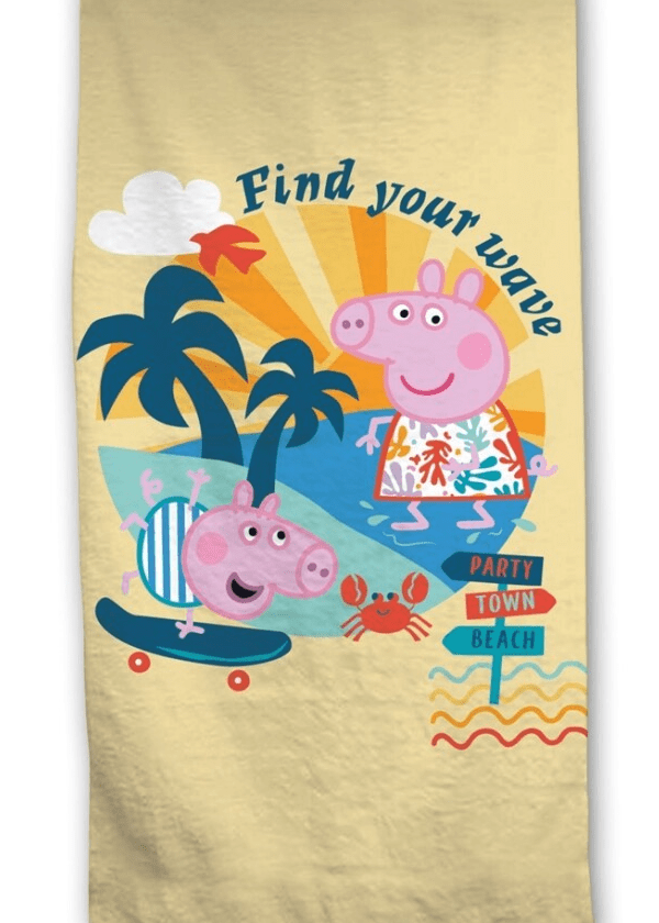 Peppa Pig handdoek 70 x 140 cm - pre order