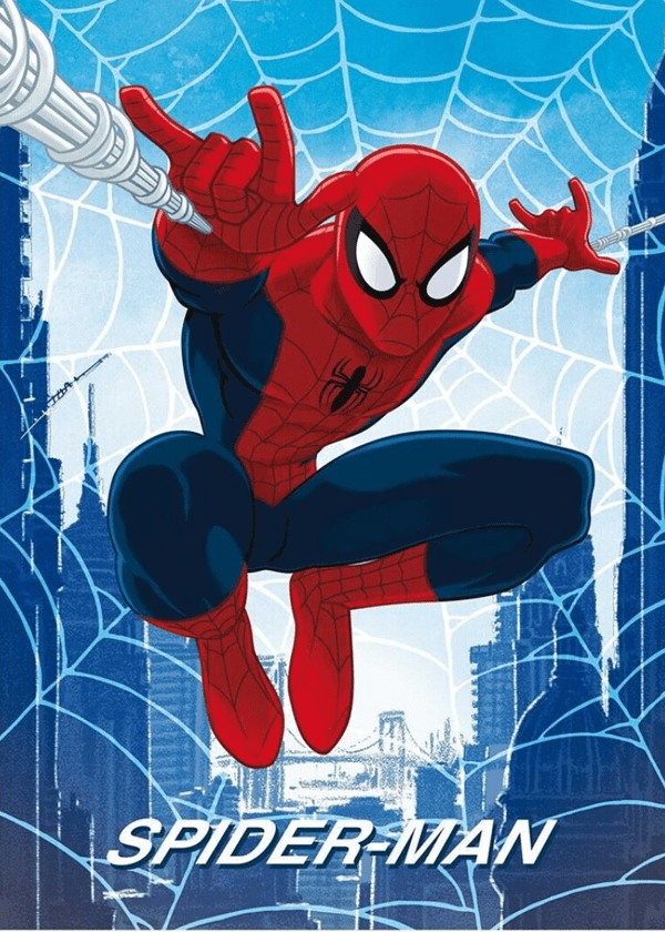 Spiderman Fleece web 100 x 150 cm