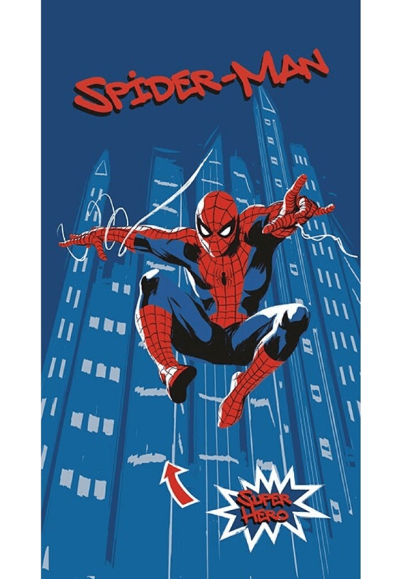 Spiderman handdoek polyester 70 x 140 cm - katoen - pre order