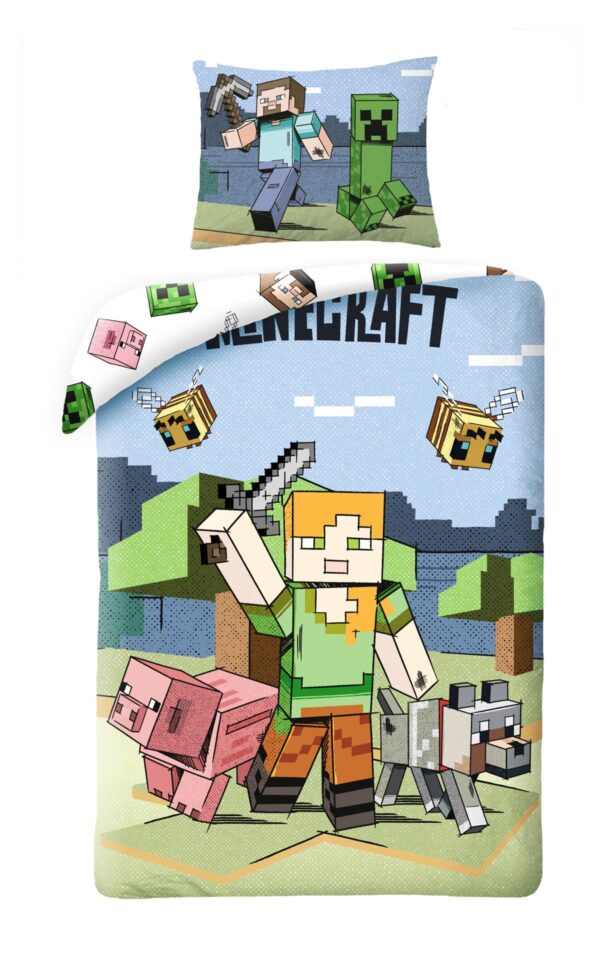 Minecraft dekbedovertrek