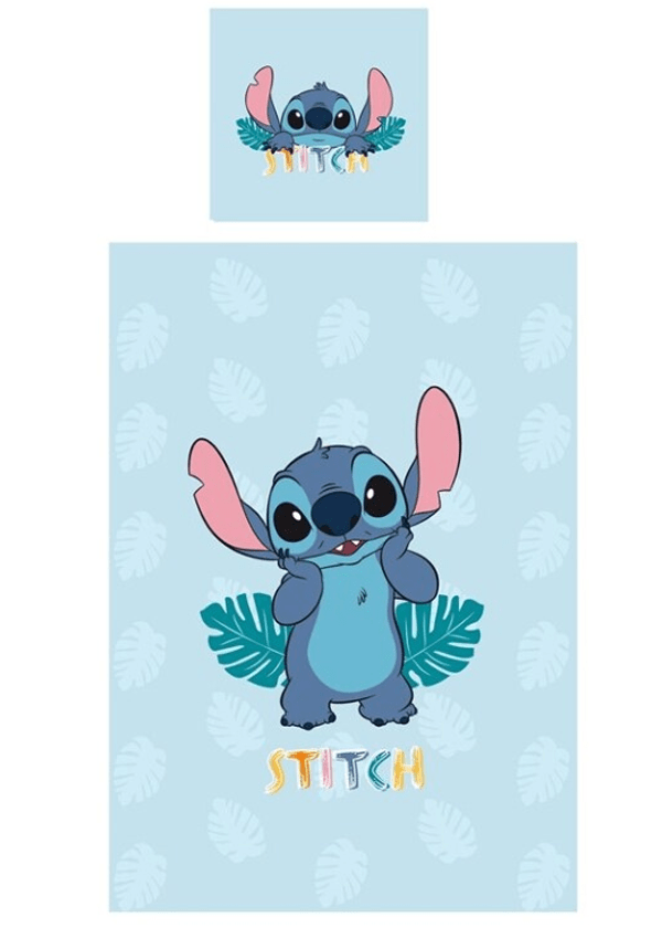 Stitch Dekbedovertrek Happy 140 x 200 cm - polykatoen Pre order