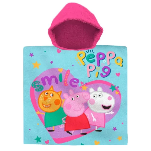 Peppa Pig poncho Smile 60 x 120 cm