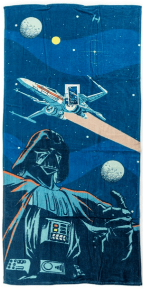 Darth Vader Star Wars strandlaken blauw 70x140